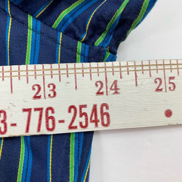 Robert Graham Knowledge Wisdom Truth Shirt Mens XL Striped Button Down Flip Cuff - Picture 3 of 13